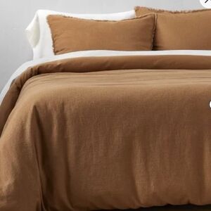 Casaluna Heavyweight Linen Blend Duvet Cover and Pillow Sham sets